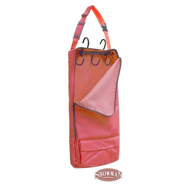 Showman TACK CARRIER 5 Hook Zippered Cordura Nylon w/ Separate Storage Outside - Image 7