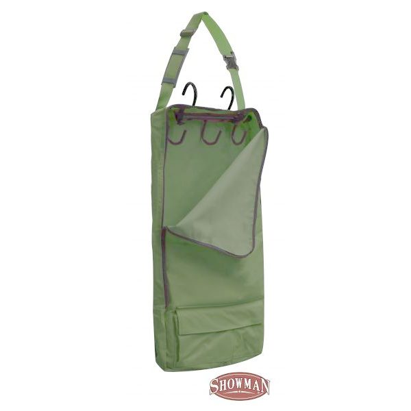 Showman TACK CARRIER 5 Hook Zippered Cordura Nylon w/ Separate Storage Outside - Image 3