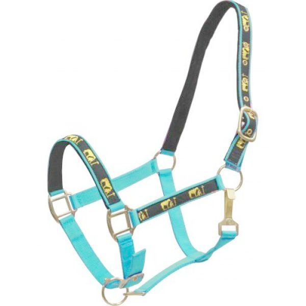 HALTER with PRAYING COWBOY Overlay Full HORSE Size Nylon Triple Ply Cheeks - Image 8