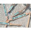 Showman TURQUOISE Beaded Aztec Browband Bridle BreastCollar Wither Strap 3PC SET - Image 4